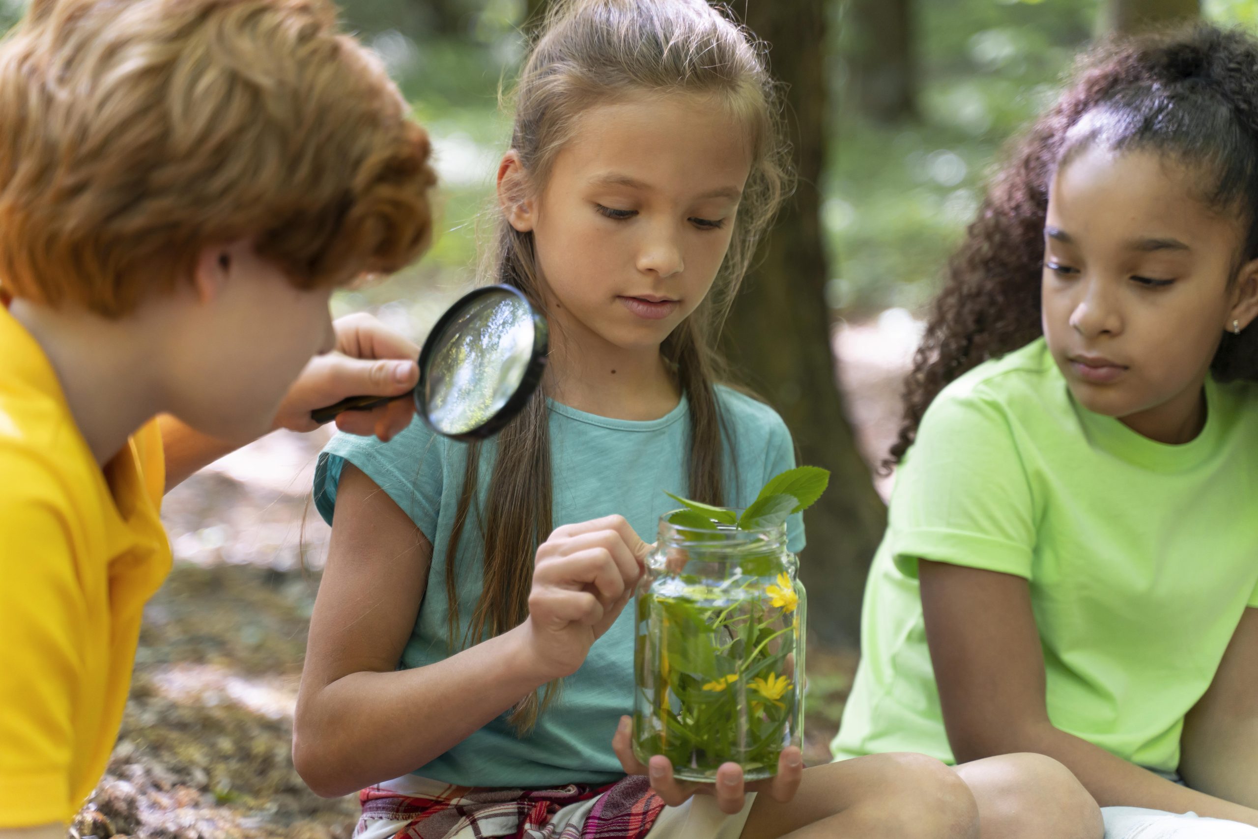 children-exploring-together-nature
