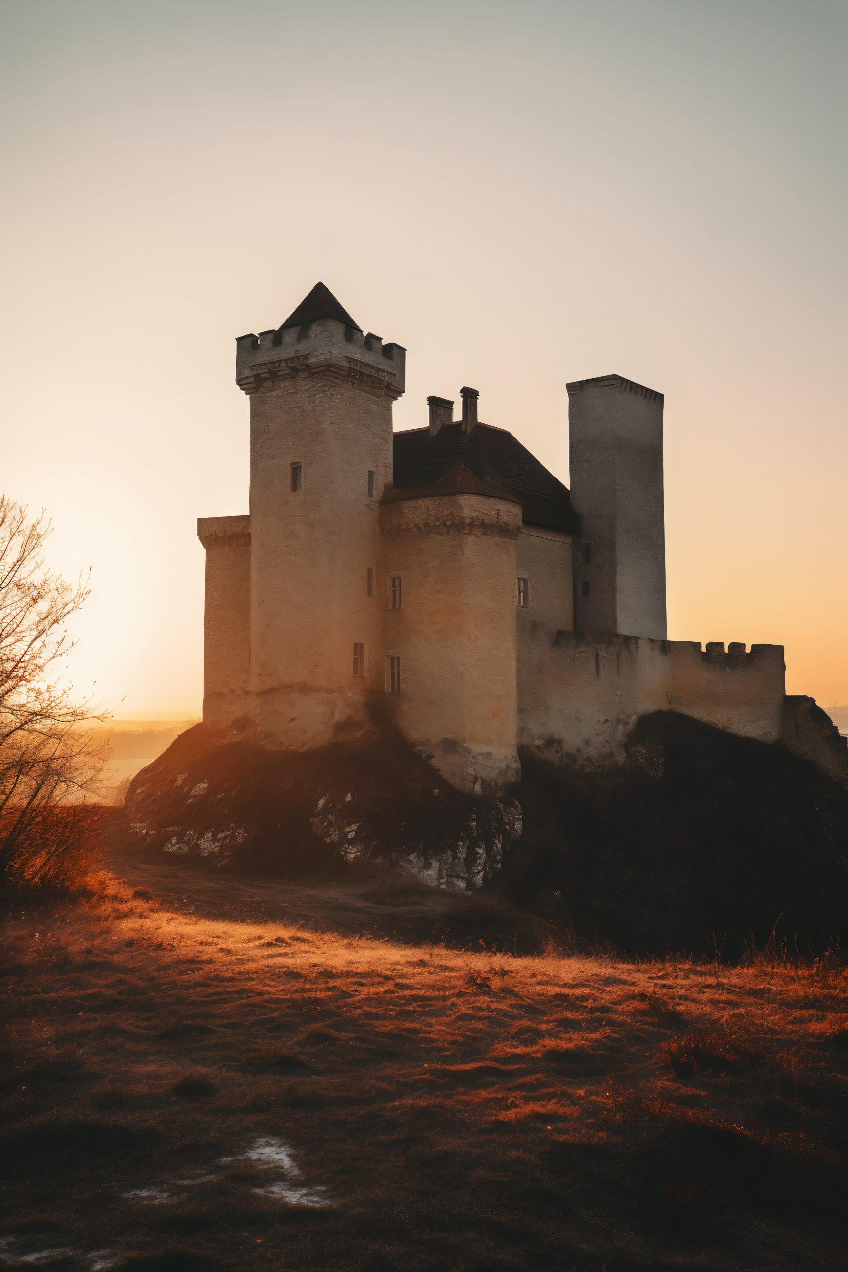 view-imposing-castle-with-natural-landscape